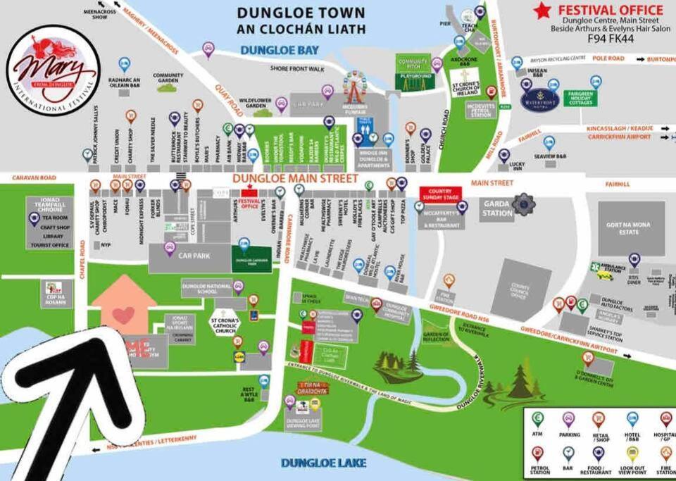 Mcbride'S Bungalow, Chapel Road Dungloe 도니골 외부 사진